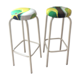 Pair of Unic design stools from the 70s