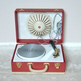 Record player, record player vintage pathé-marconi works