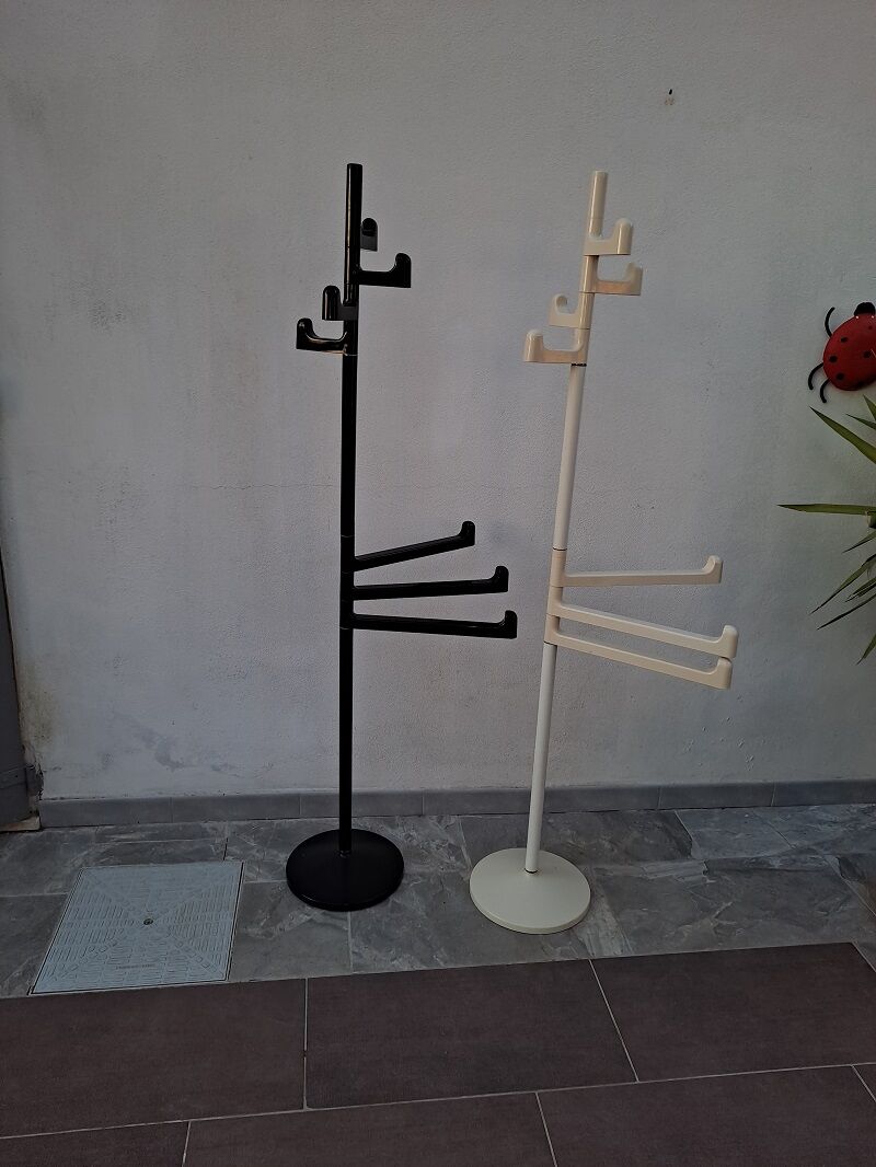 His & Hers Modern Italian Towel/Bathrobe Stand by Makio Hasuike for Gedy, Italy, 1960s