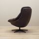 Leather swivel armchair, Danish design, 1960s, designer: H.W. Klein, manufa