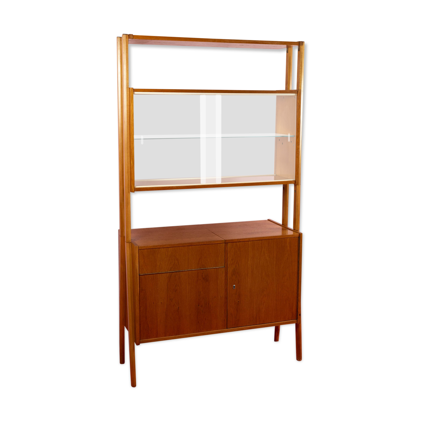 Vintage Mid Century room divider door 'Jirak' voor 'Tatra'