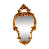 Baroque style gilded wooden mirror
