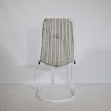 Cidue Cantilever Wire Chairs, Set of 6, 1970s