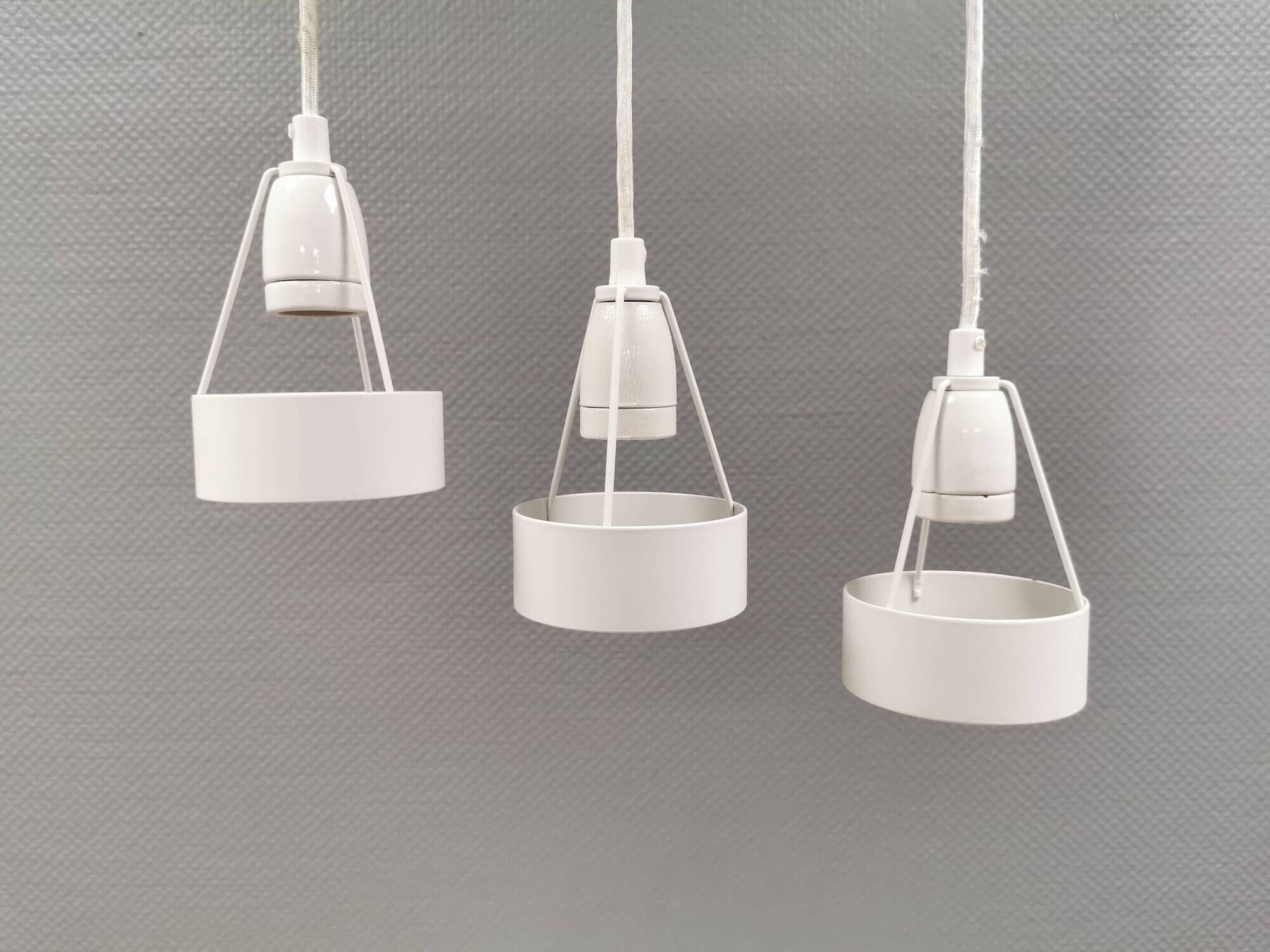 Rare designer hanging lamps by Erik Møller for Louis Poulsen Denmark
