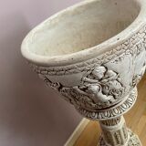 Plant holder plaster column