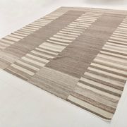 Beige Brown Oversize Vintage Kilim Rug, 322x388Cm