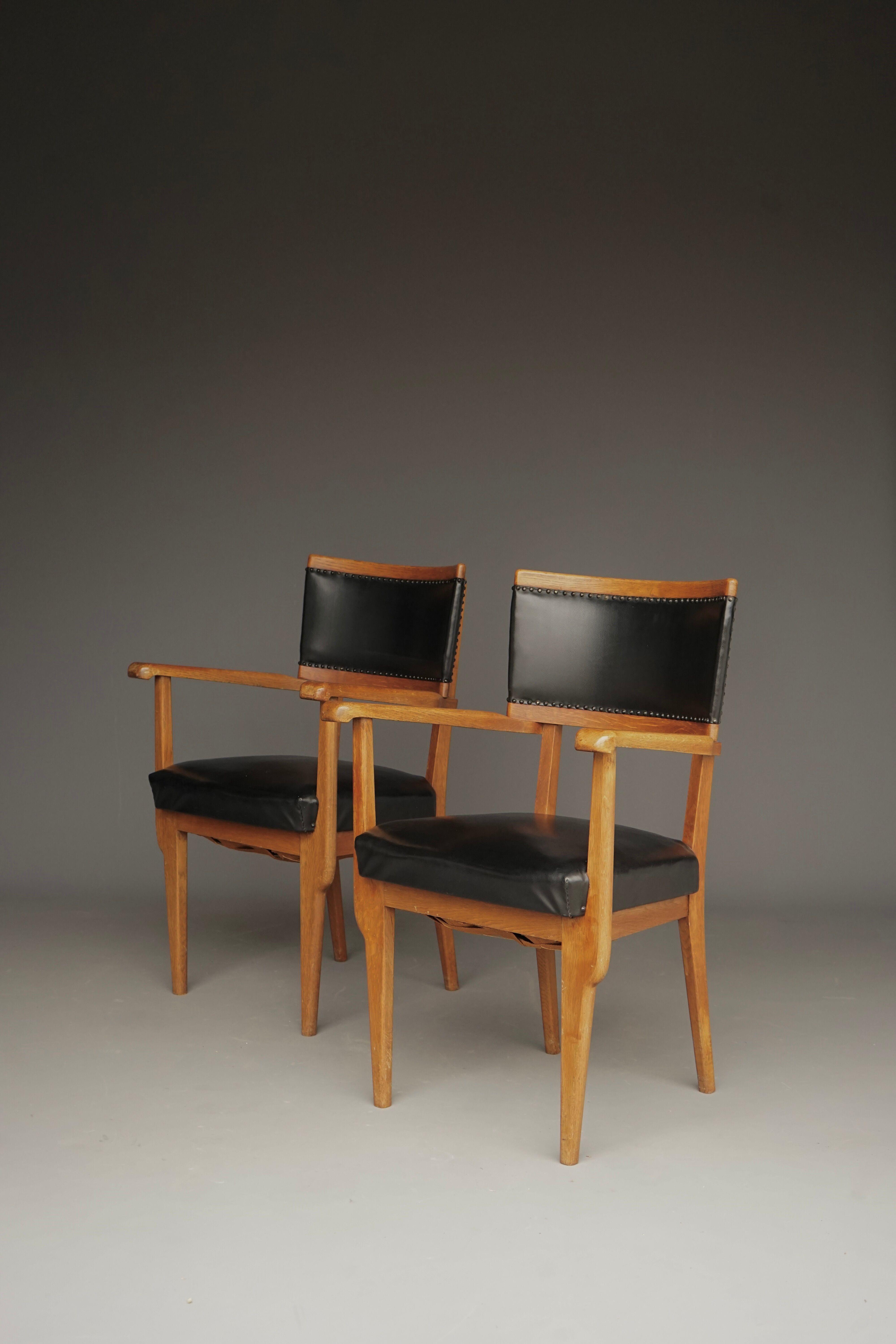Pair of A3-1 armchairs by Mart Stam for 'Goed Wonen', 1950s