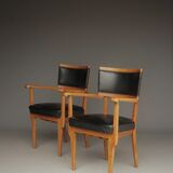 Pair of A3-1 armchairs by Mart Stam for 'Goed Wonen', 1950s