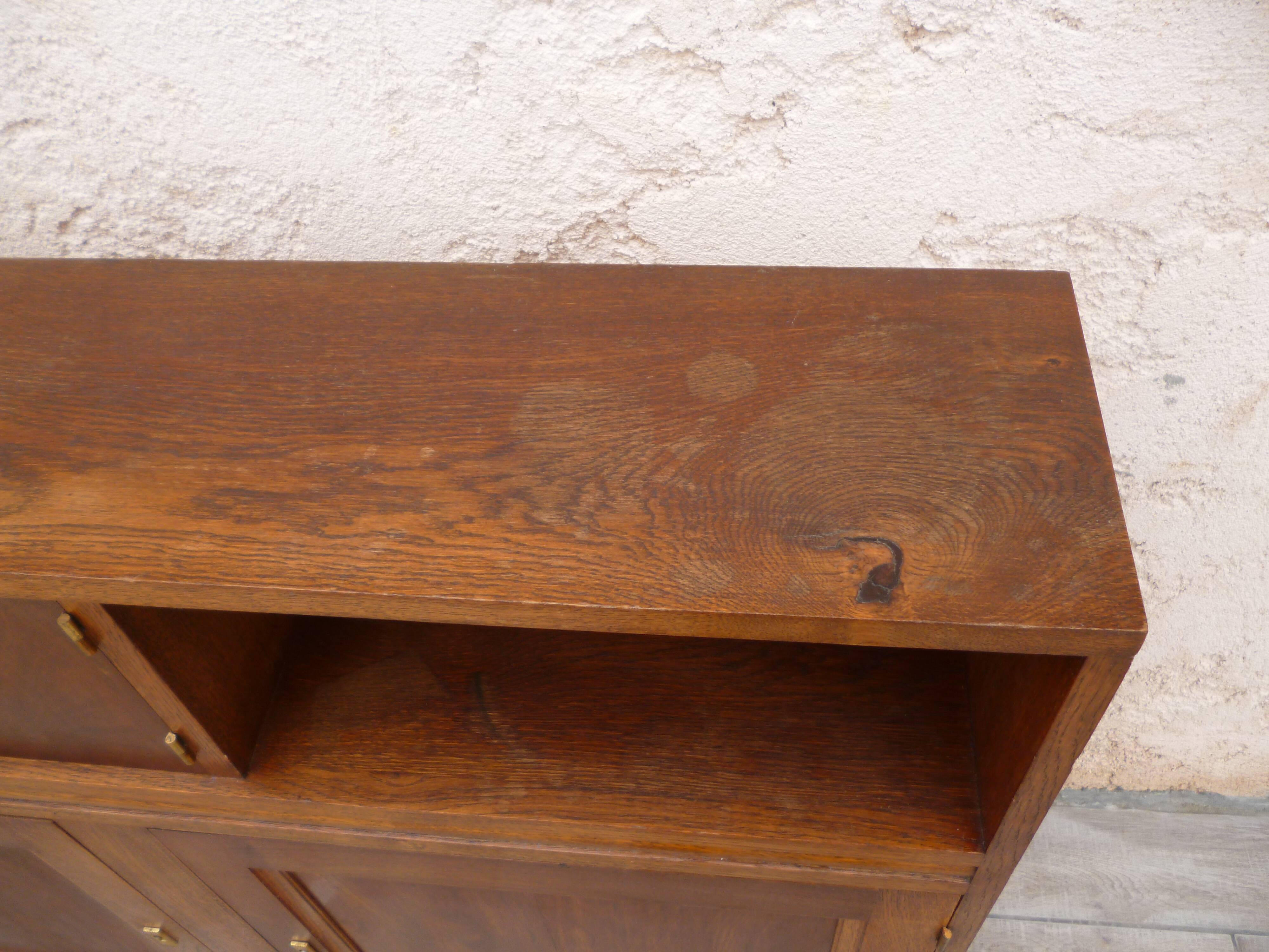 Art Deco massive antique console furniture