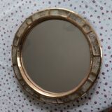 Ceramic mirror "gears" by Mithé Espelt