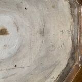 Large vintage ceiling ornament in wood and gilded resin, Louis XIV style