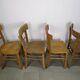 Lot of 4 Luterma Wood Bistrot Chair - year 50 - 60