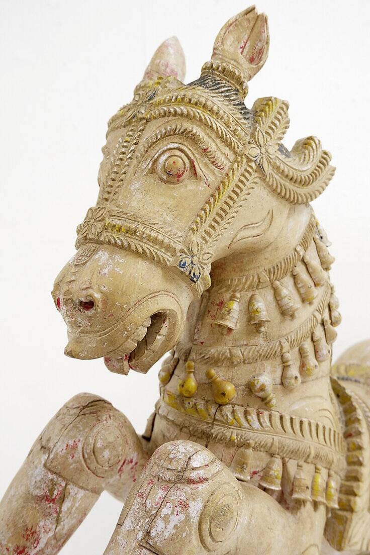 Wooden horse, India