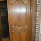 Moulded oak cabinet