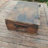 Old wooden cooler