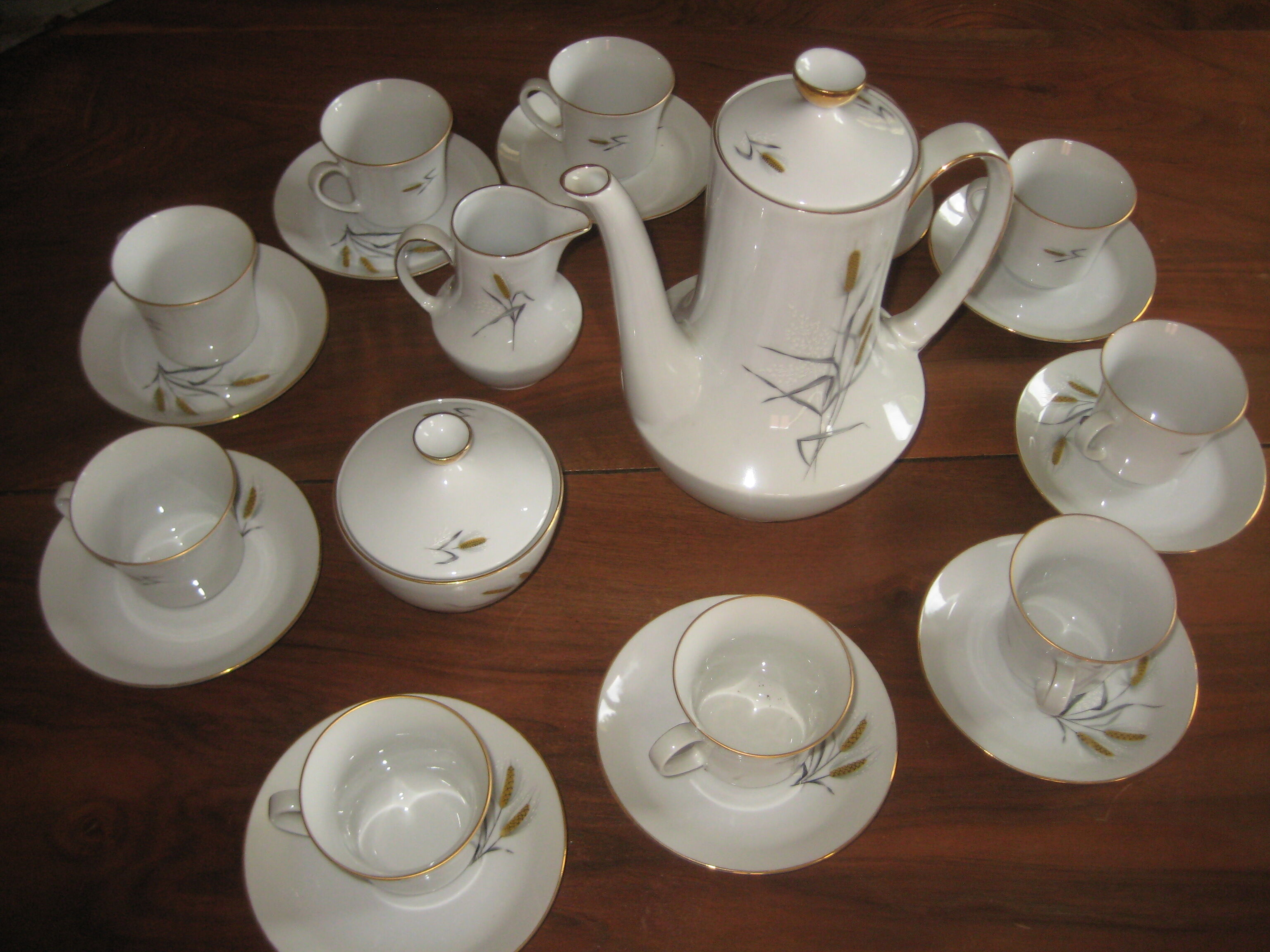 Vintage, Coffee service, WINTERLING BAVARIA GERMANY, 10 people