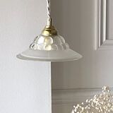 Vintage “bubble” pendant light