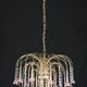 Meryl Streep, Pink Murano Flowers and Crystal Drops Chandelier, 1980s