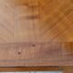 Large vintage table in solid walnut