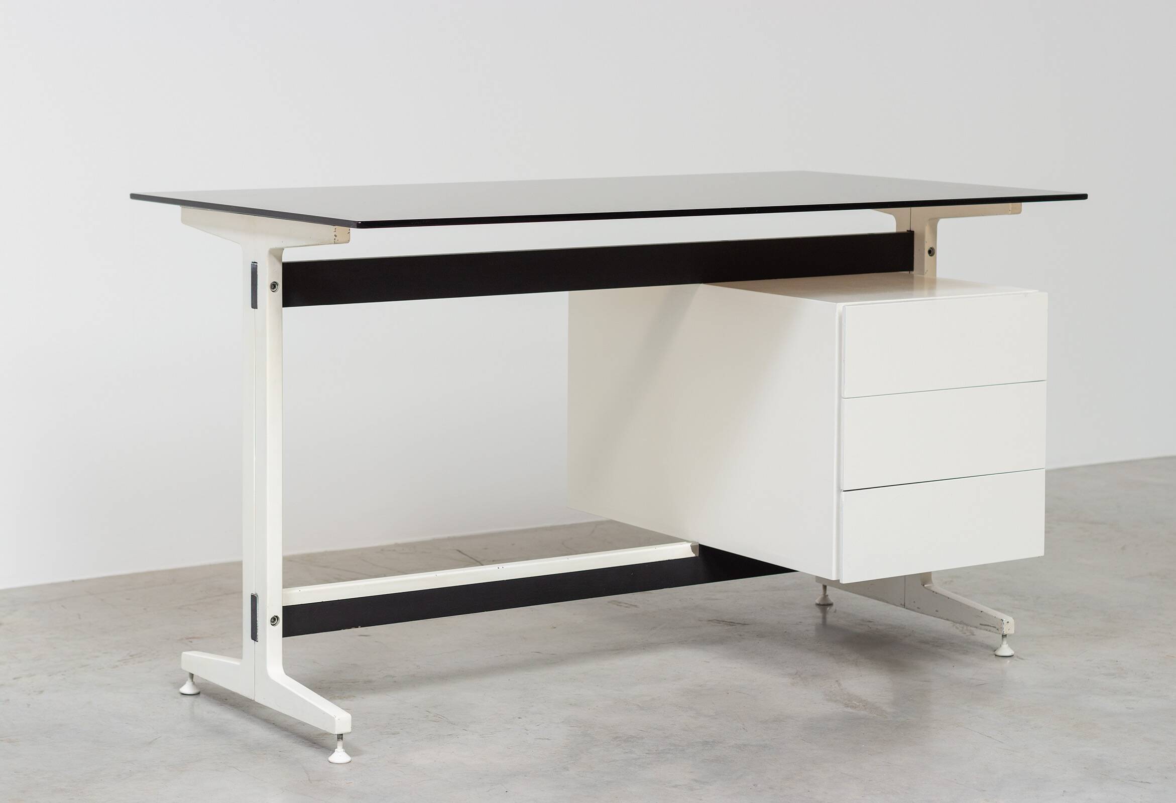 Etienne Fermigier Writing Desk French modernism France 1960s vintage design