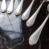 Service of 12 small silver spoons