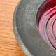 Mid-century modern Danish studio pottery bowl by Lehmann Pottery, 1960s.