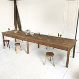 Pine farm table 4m