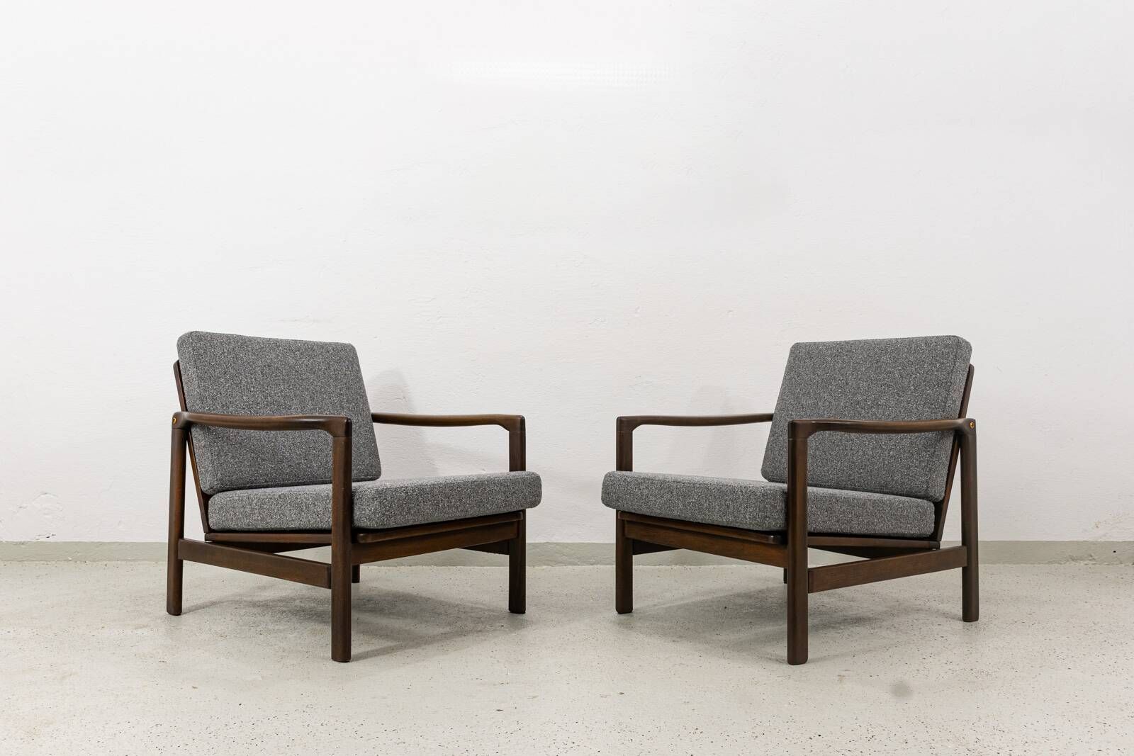 Pair of Armchairs B-7522 by Zenon Bączyk, Poland, 1960’s