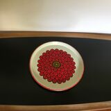 Tray metal retro pattern