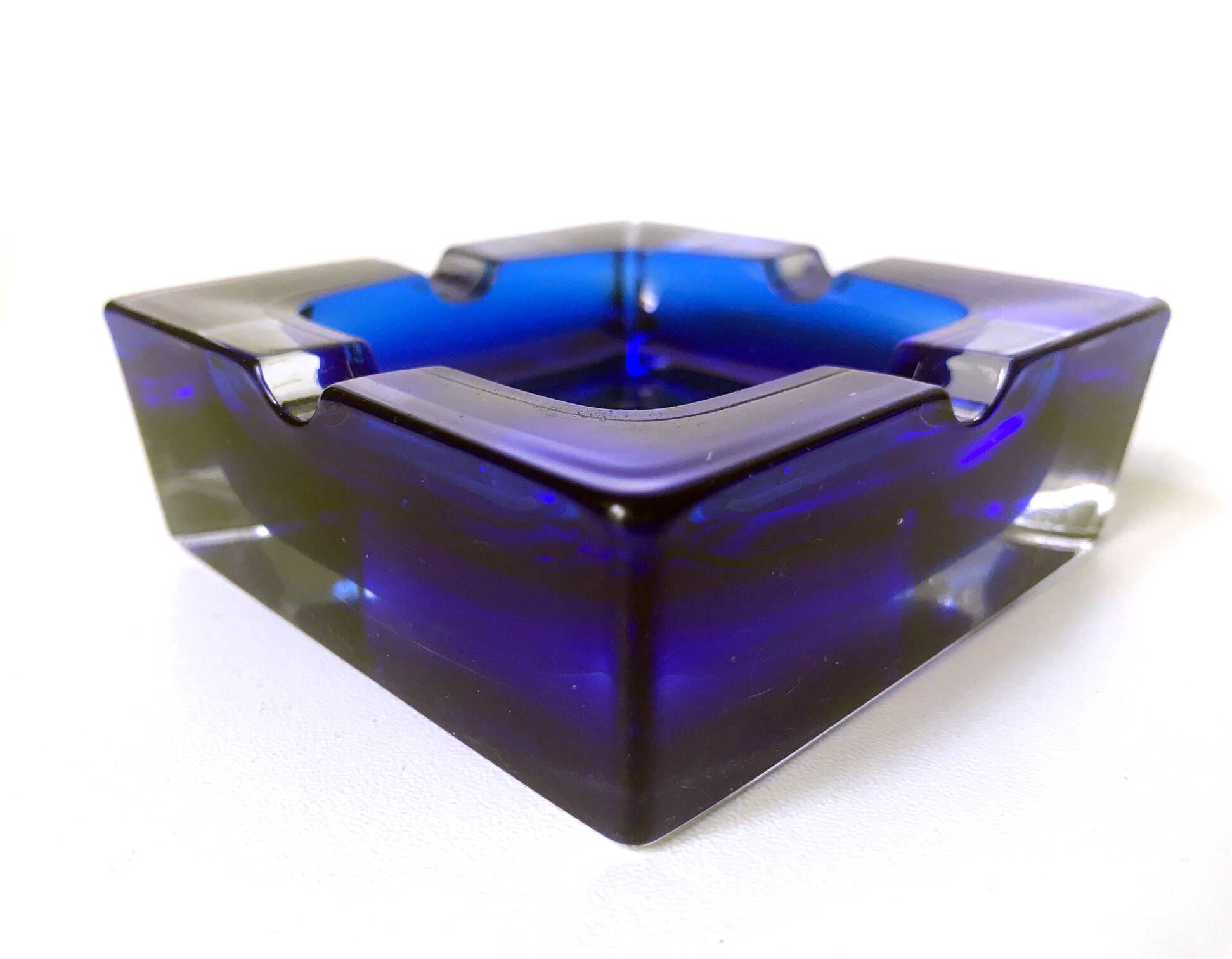 Vintage Ashtray • JG Durand • Cristal d'Arques • 1970-80