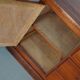 large vintage french oak haberdashery cabinet or shop counter, 1950s