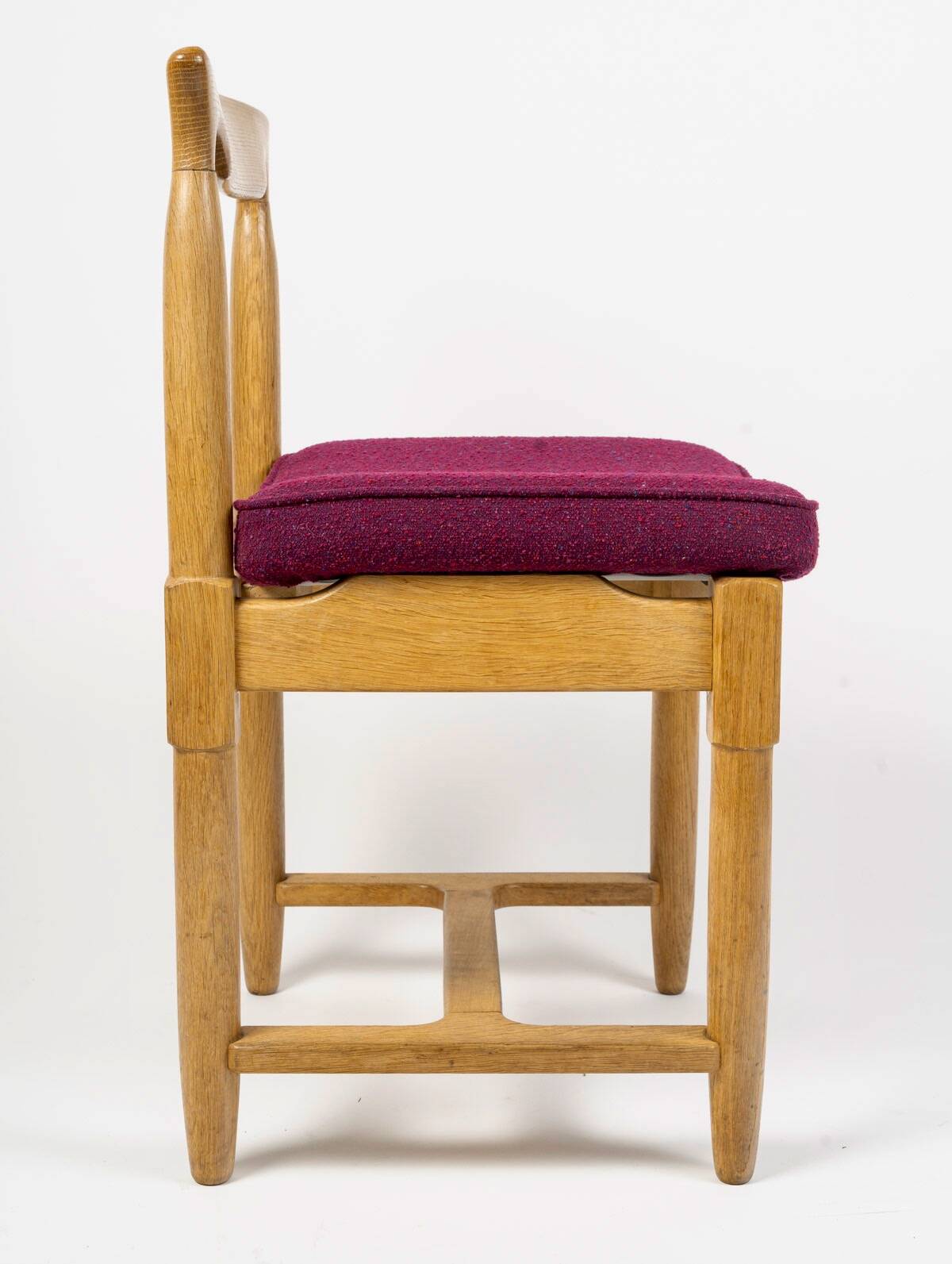 Guillerme and Chambron for Your Home, Set of 4 chairs 1960s