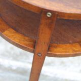 Art Deco style wooden coffee table, vintage wooden table, living room table