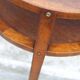 Art Deco style wooden coffee table, vintage wooden table, living room table