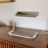 Peter hamburger, crylicord modernist crylicord desk lamp, knoll international, 1960s