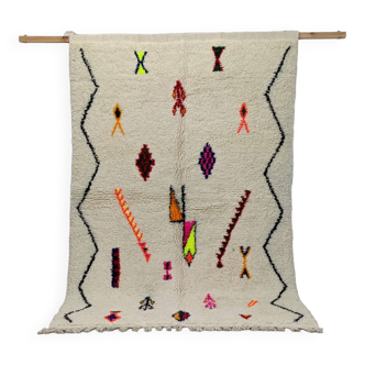 Moroccan Berber rug 238 x 156 cm Azilal wool rug