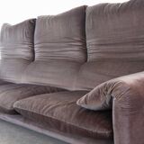 Maralunga 3-seat sofa by Vico Magistretti for Cassina, Italy