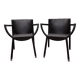 Paire de fauteuils emu modèle nilo design de chiaramonte et marin circa 2000 (encore édités)