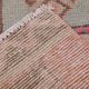 3x10 Salmon & Brown Ikat Pattern Vintage Runner Rug, 82x312Cm