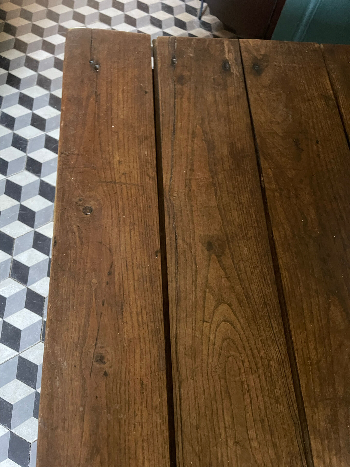 Old farmhouse coffee table