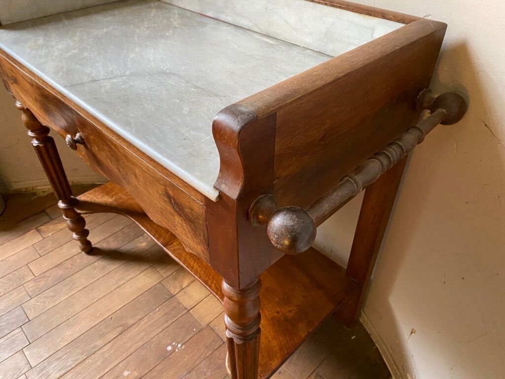 Wooden toilet table 1900