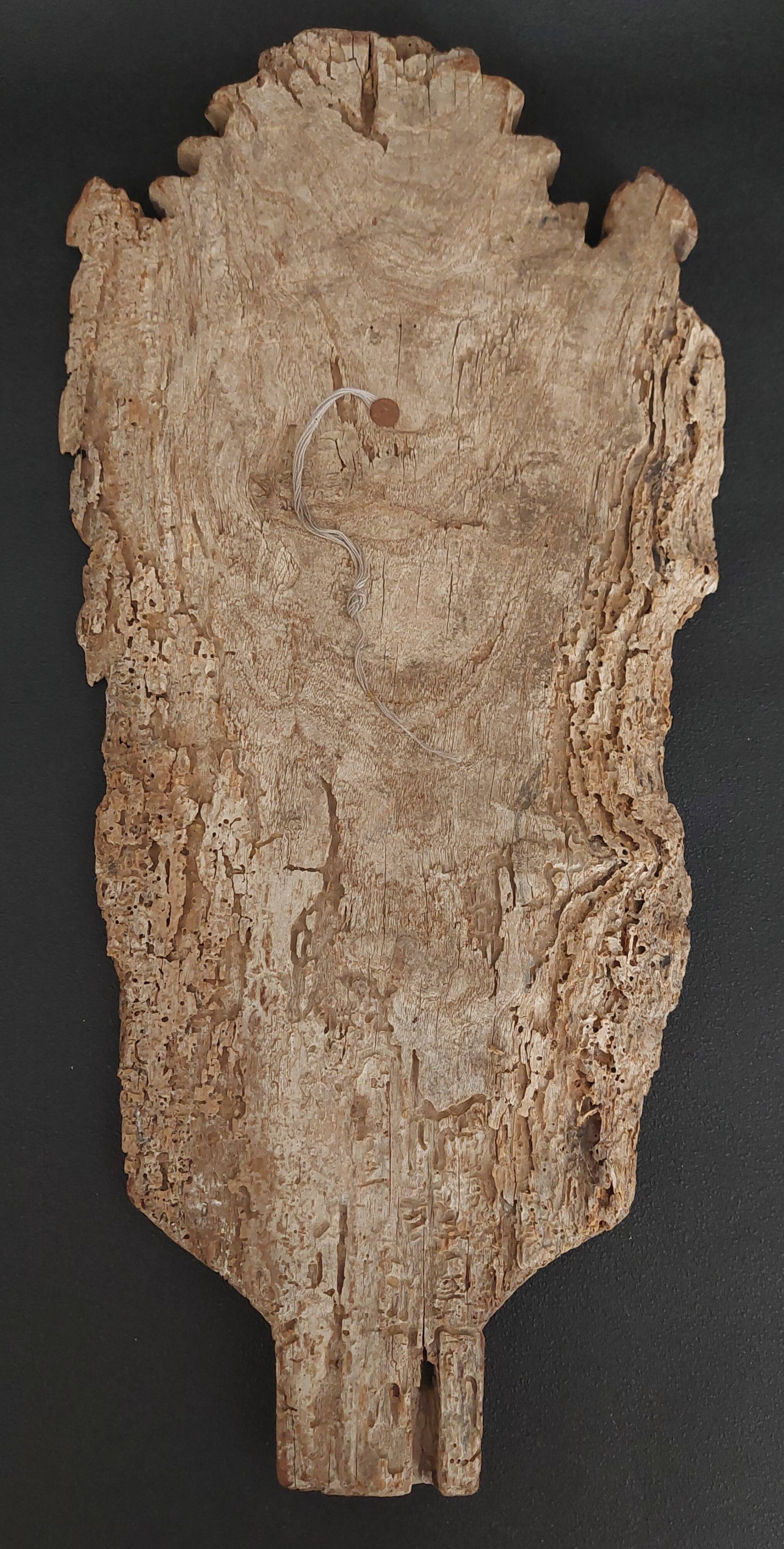 18th century carved wooden panel from Eastern Europe