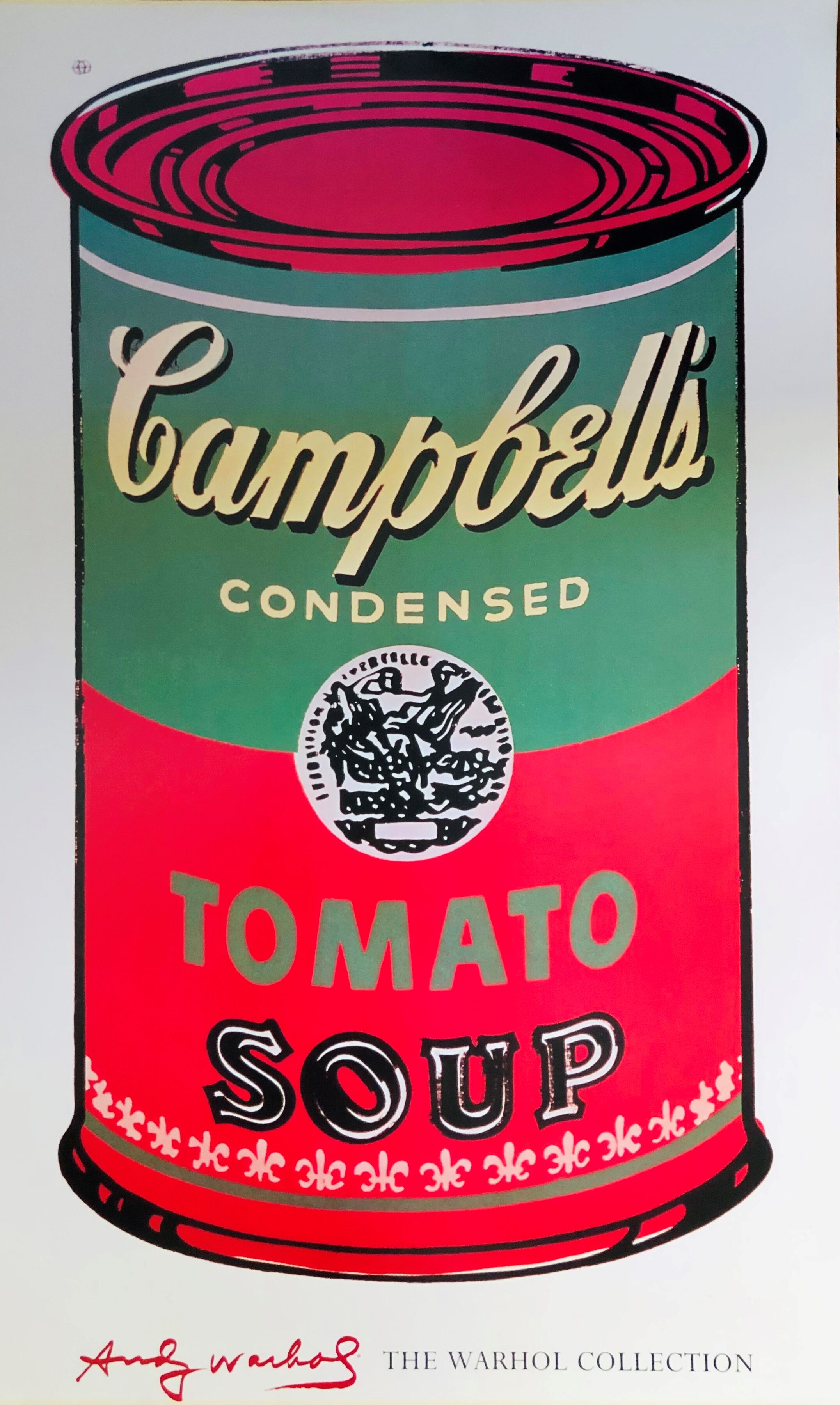 Poster Andy Warhol Campbells Tomato soup 100 x 60 cm