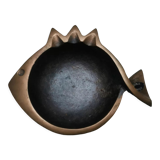 Cendrier poisson bronze Jacques Lauterbach