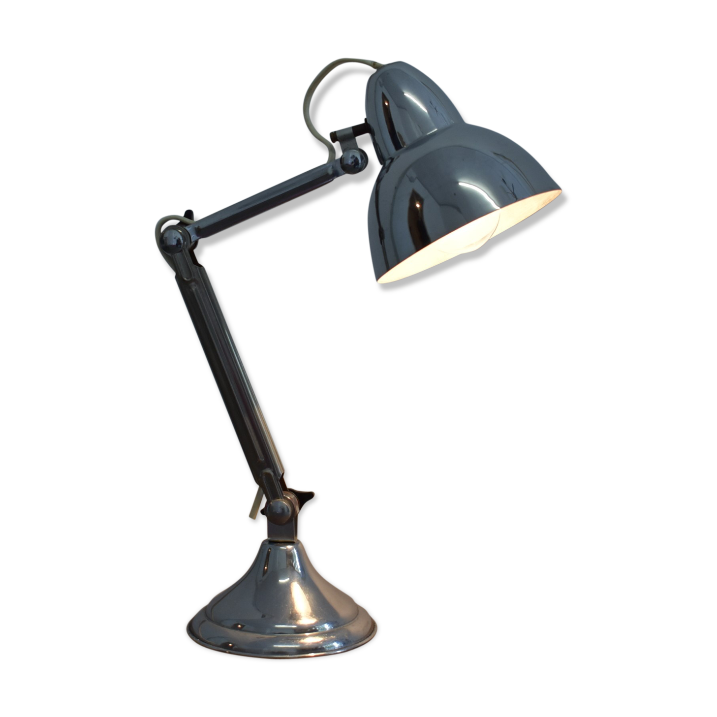 Super chrome desk lamp