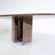 “Rhea” dining room table by Willy Ballez, 1970