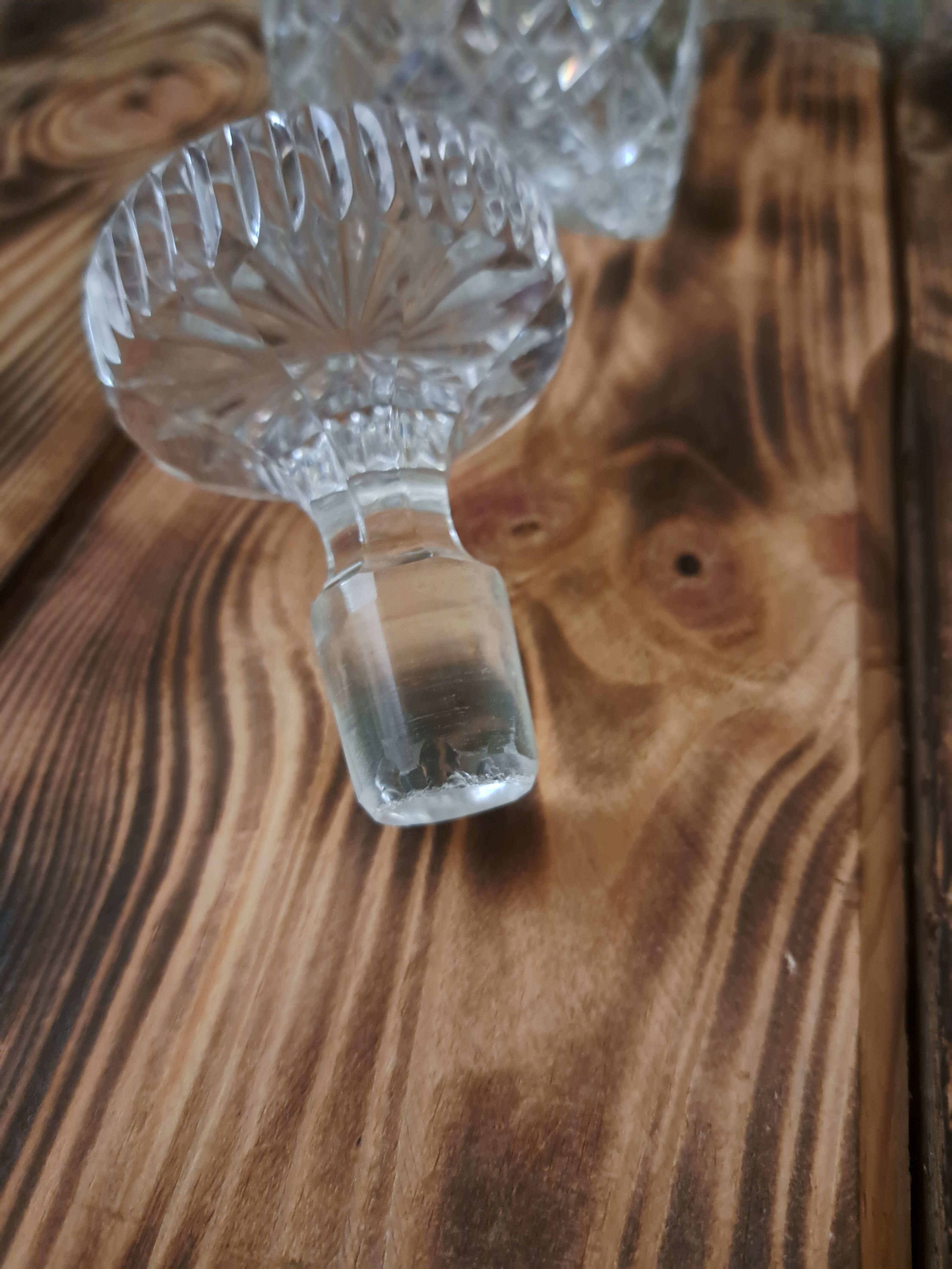 Vintage whisky decanter