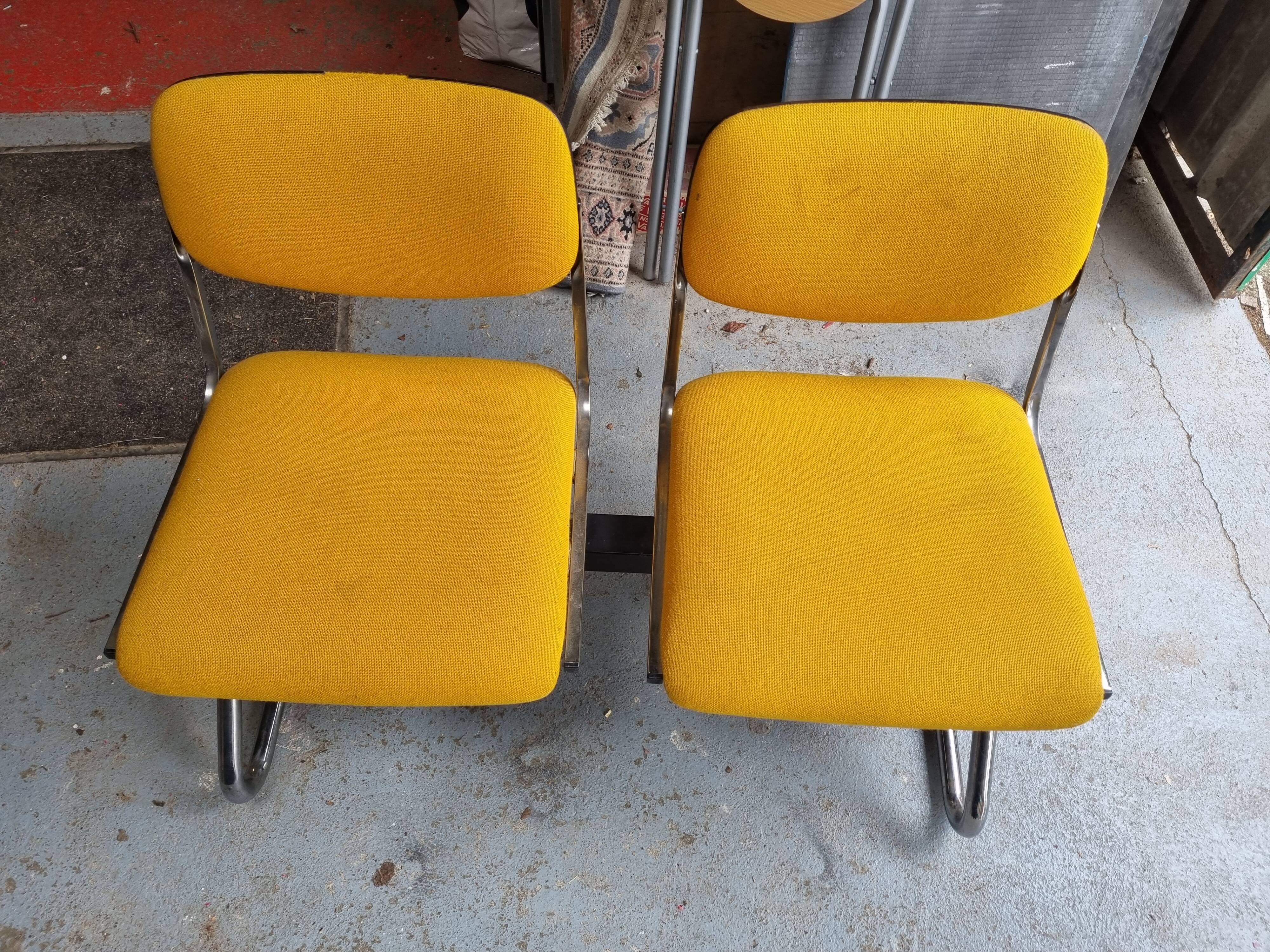 Vintage 1970s armchairs/bench