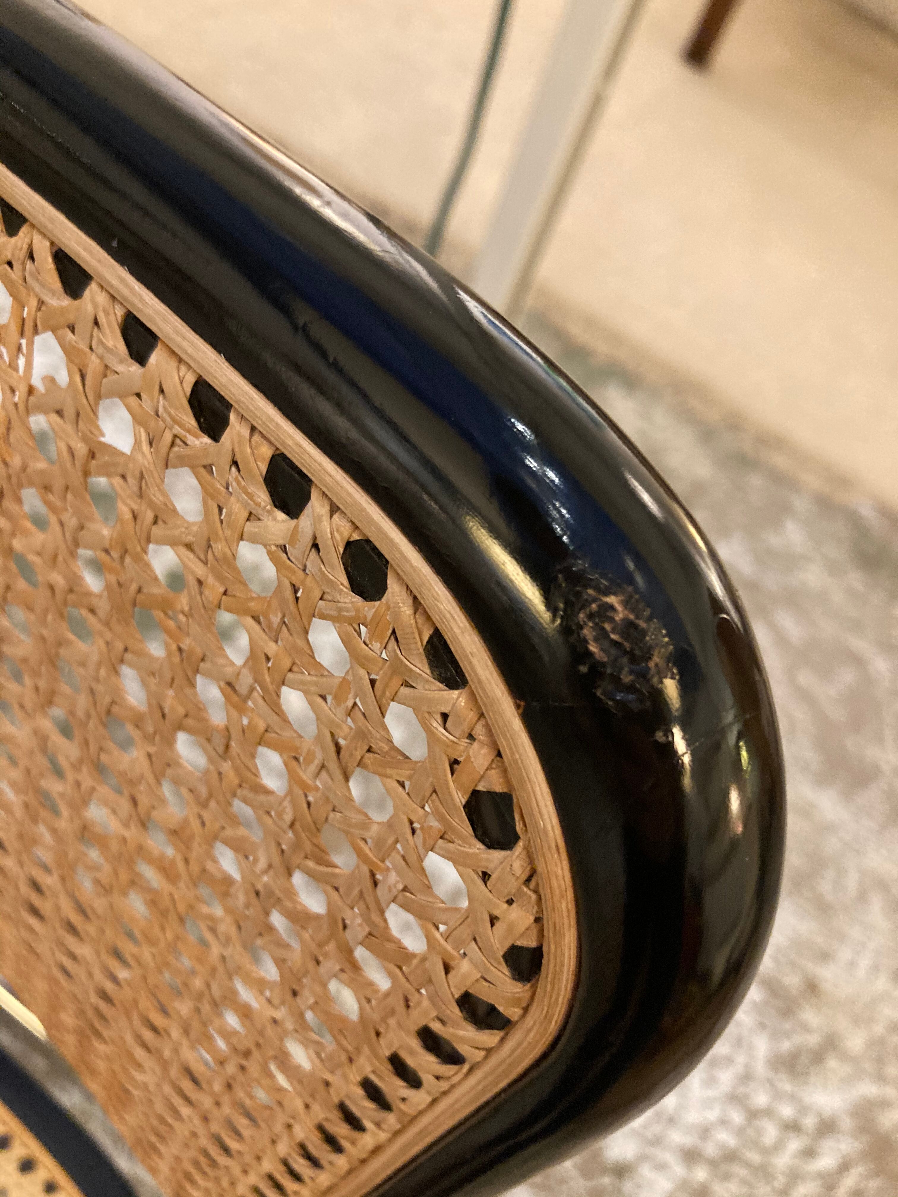 Series of 4 chairs B32 Cesca de Breuer