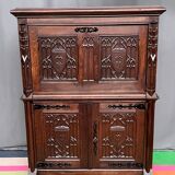 Secretary in neo-Gothic style.